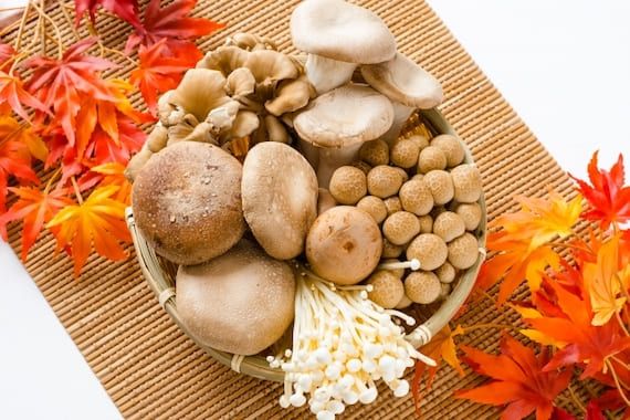 食物繊維でスッキリ！きのこのおろし和え