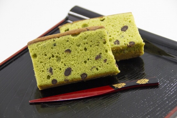 免疫アップにおすすめおやつ♪『緑茶と黒豆のカステラ』