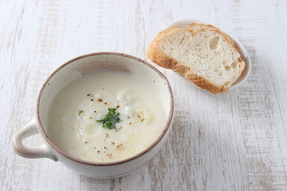 『れんこんのポタージュ』で体温アップ♪