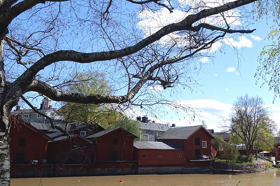 フィンランドで2番目に古い町、ポルヴォー