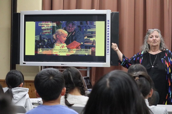 世界が注目する「フィンランド教育」の第一人者メルヴィ・バレ先生が来日！