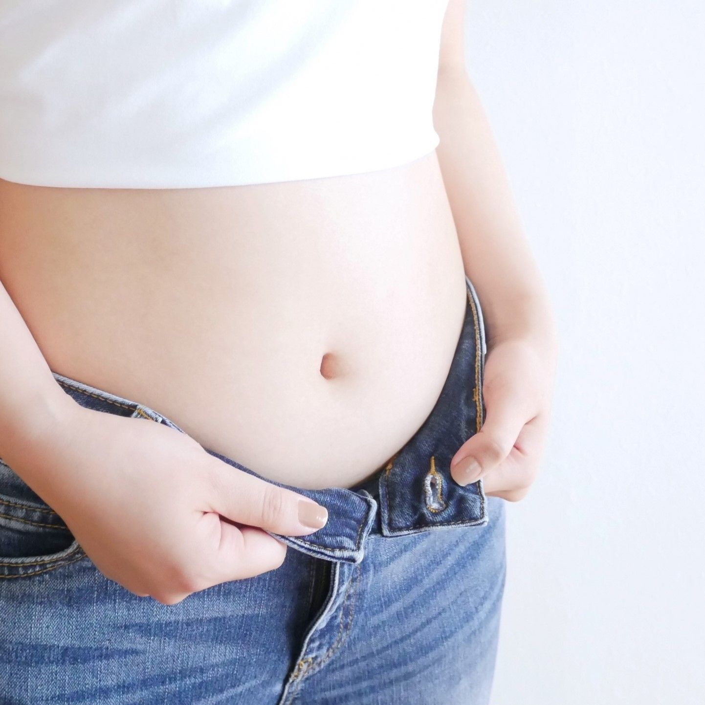 ジーパンのチャックが上がらない