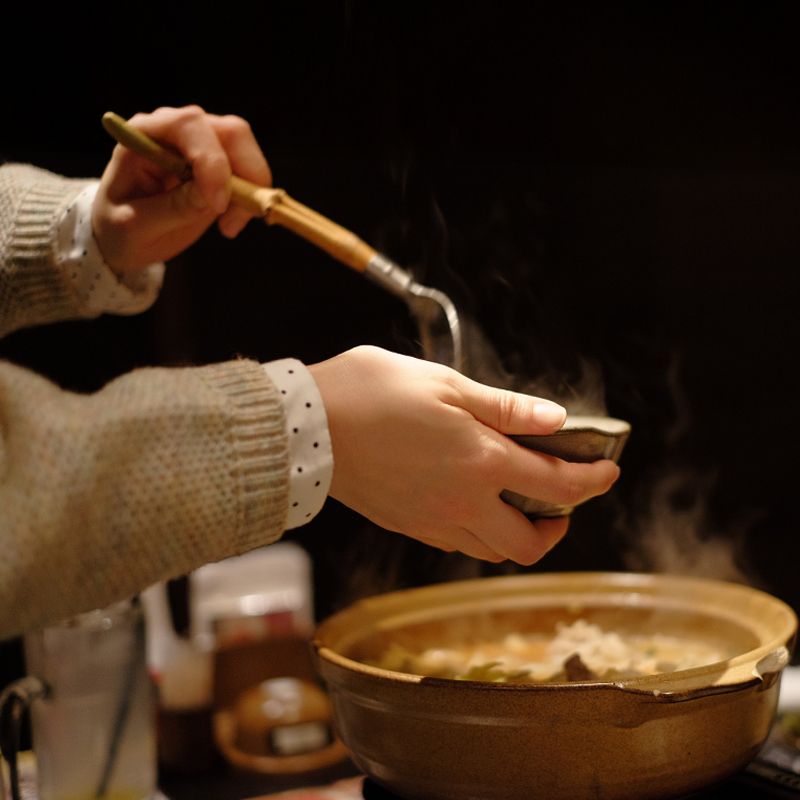 冬の鍋料理の画像