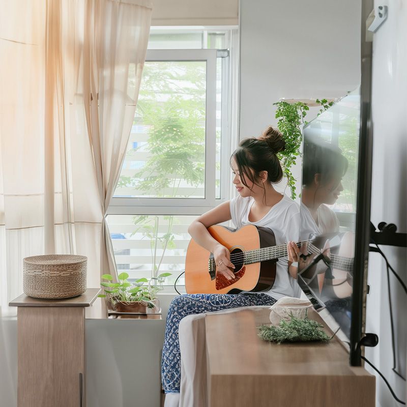 ギターでリフレッシュ