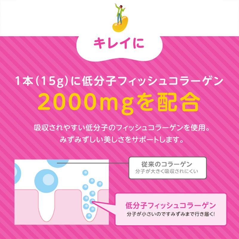 コラーゲンプラセンタゼリー2000mg配合