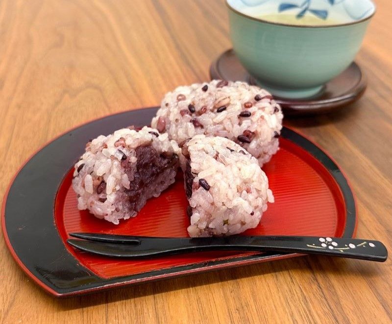 黒米おはぎ