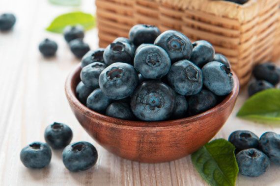 この濃さが　パワーの秘密　ブルーベリー