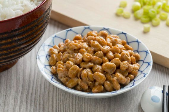 納豆の　ネバネバパワーで　風邪予防