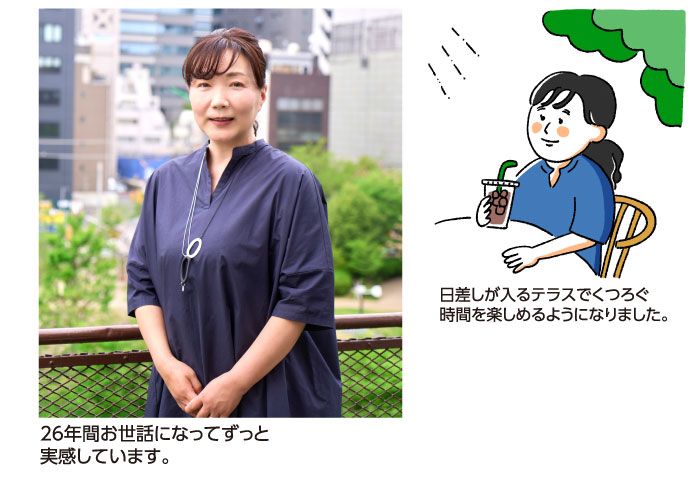 26年間飲んでいます。