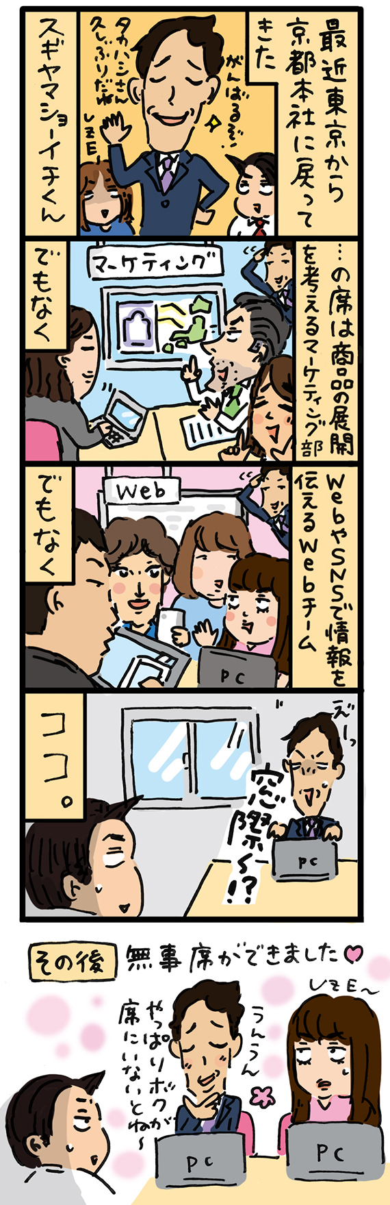 ショーイチくんの席 もし入社した会社がおかしな人だらけだったら わかさ生活知恵袋 わかさ生活