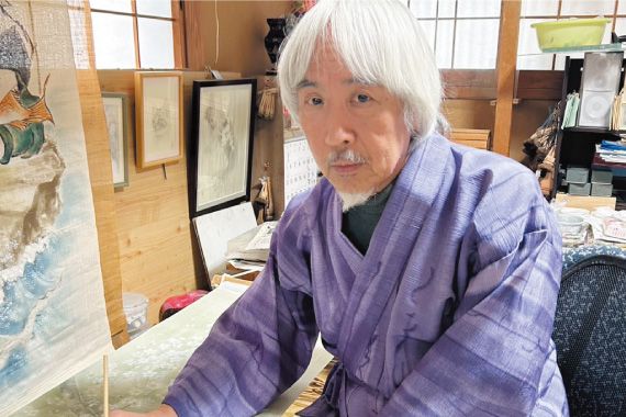 メノコトトーク_京の名工・ 京友禅伝統工芸士　石塚 文雄さん