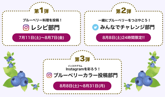 SNS連動キャンペーン